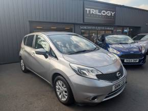 NISSAN NOTE 2014 (14) at Trilogy Automotive Limited Scunthorpe