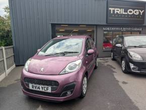 PEUGEOT 107 2014 (14) at Trilogy Automotive Limited Scunthorpe